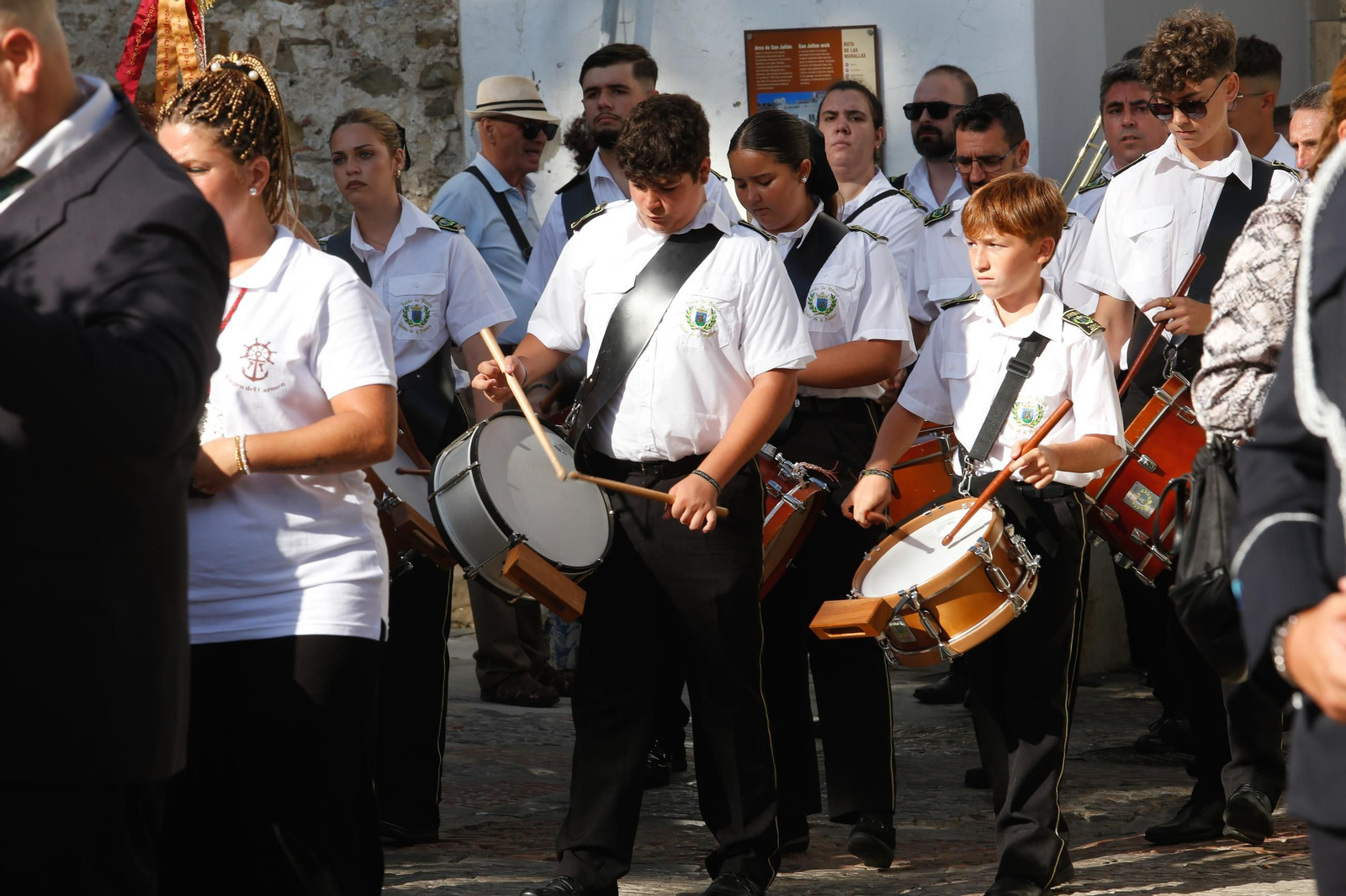 Fotos de la procesión de la Virgen del Carmen en Tarifa