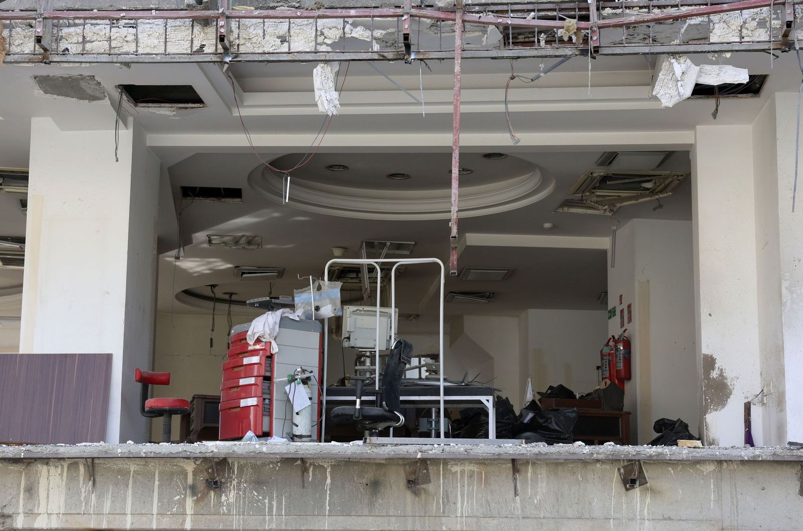 Galería Gráfica: Otra jornada de misiles, fuego, humo y militarización en Oriente Medio