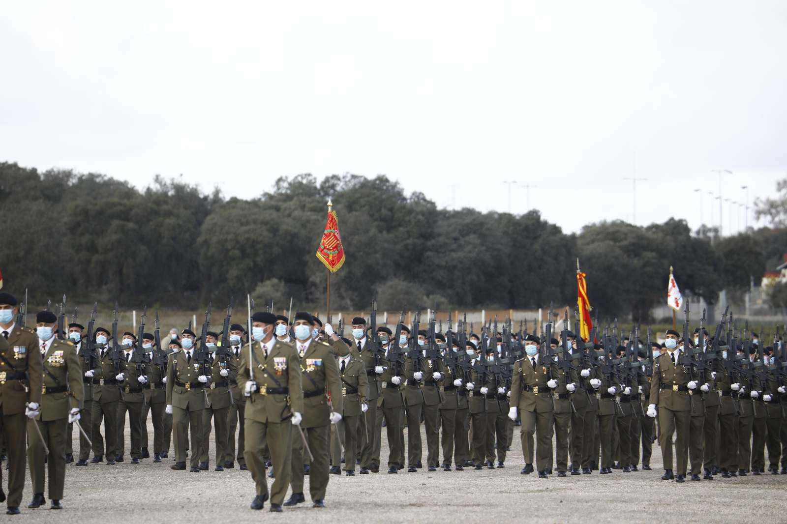 La Brigada X conmemora el día de la unidad y la festividad de la Inmaculada en Córdoba