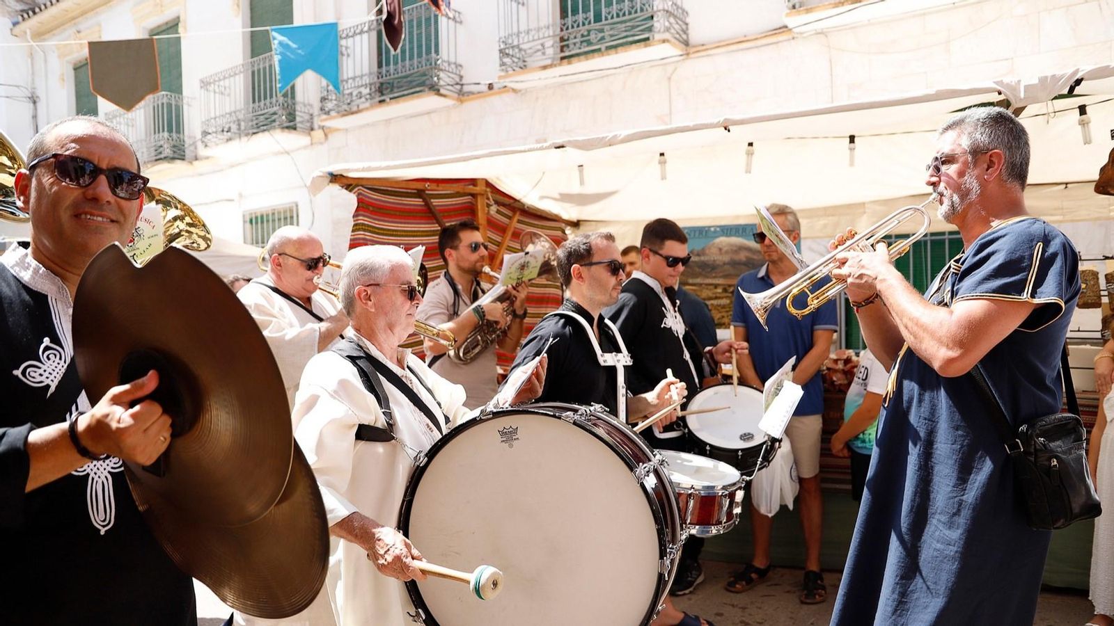 Pasacalles Musical en el Zoco Andalusí de Huétor Tájar. Septiembre 2023.