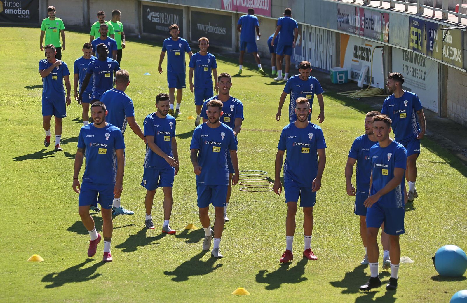 Primer entrenamiento del Algeciras CF 2020/21