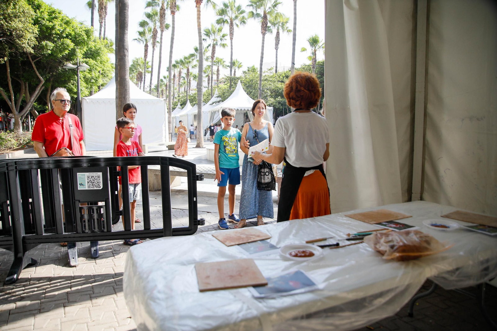 Los talleres infantiles de cerámica de 'Alfaralmería', en imágenes