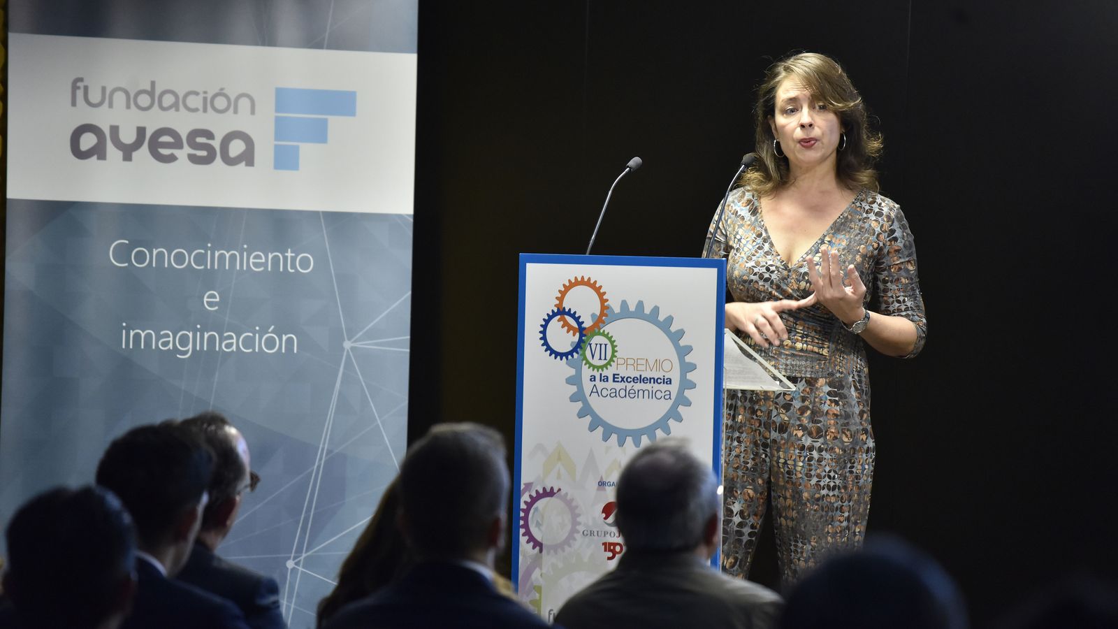 Ana Manzanares, en un momento de su intervención.