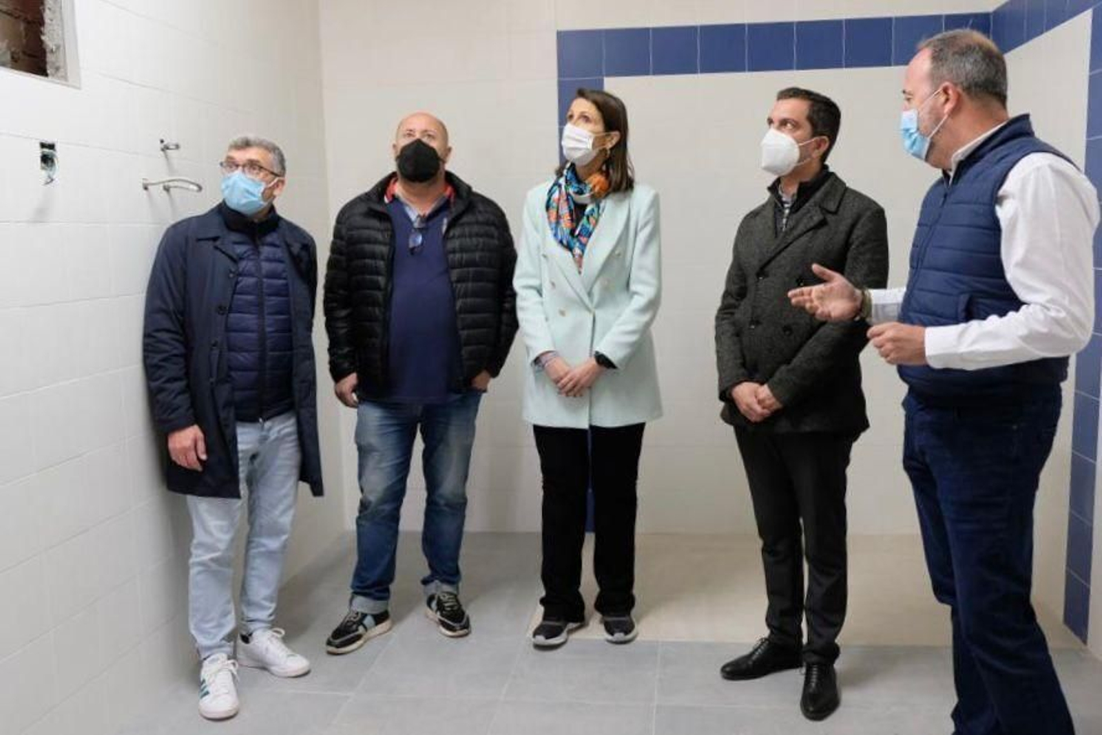 La visita institucional al instituto Los Manantiales de Torremolinos.