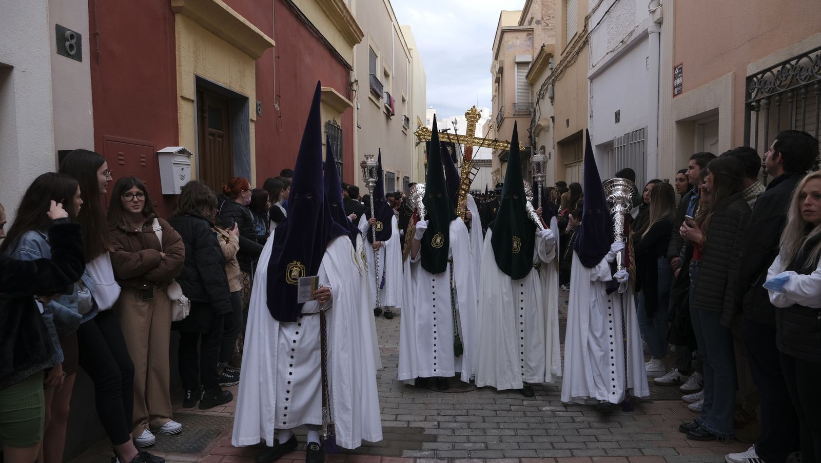 Procesión de Macarena en Almería, en imágenes.