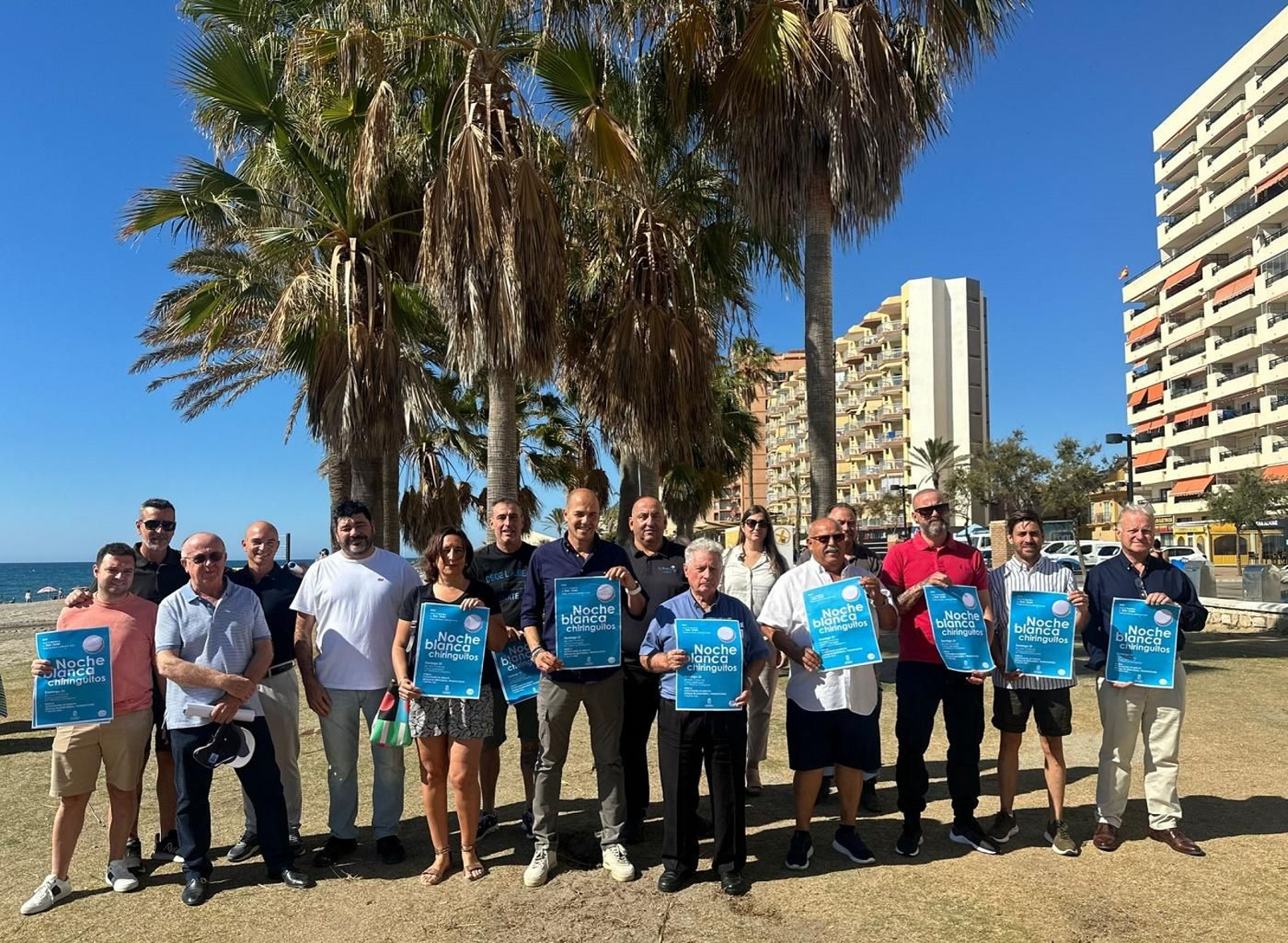 La presentación del evento de ocio.