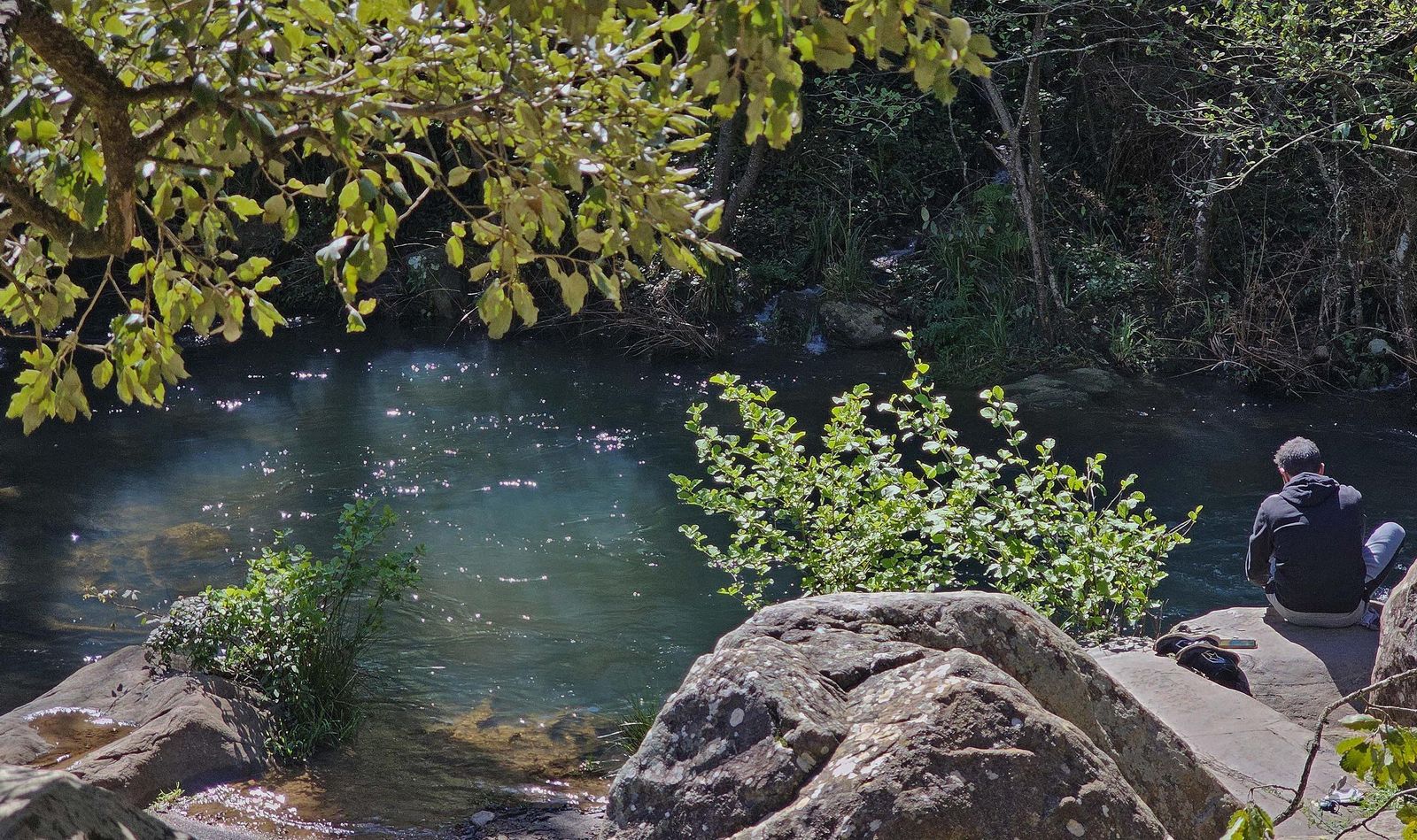 Fotos del río de la Miel tras las borrascas de marzo