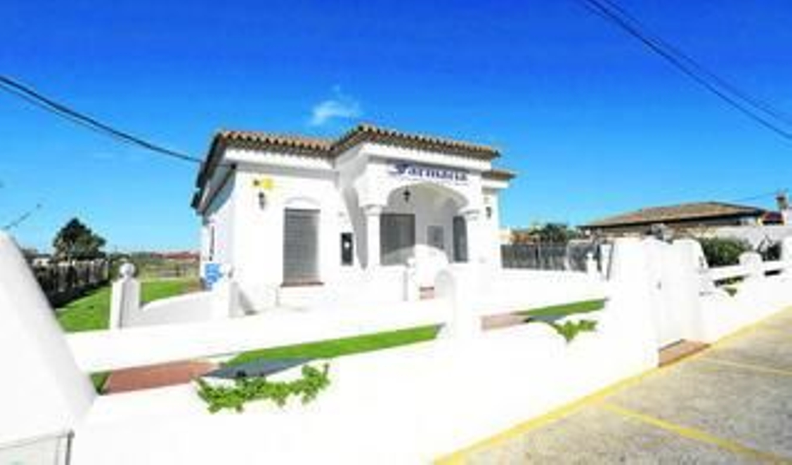 Farmacia situada en la Rana Verde donde en primera instancia fue trasladada la pequeña.