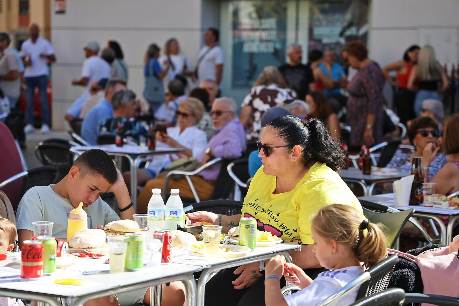 Imágenes de la Feria de las Migas y el Mosto en el Parque de La Luz de Huelva