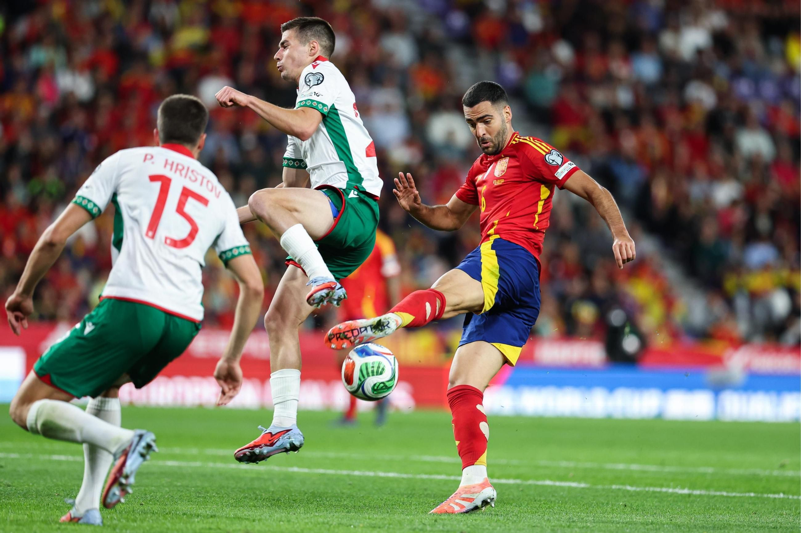 Las mejores fotos del España-Bulgaria