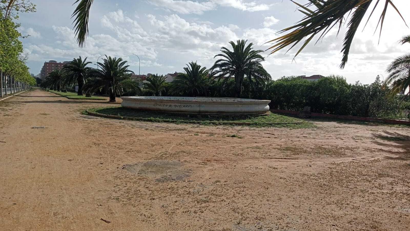 Ubicación exacta donde el perro sufrió el ataque.