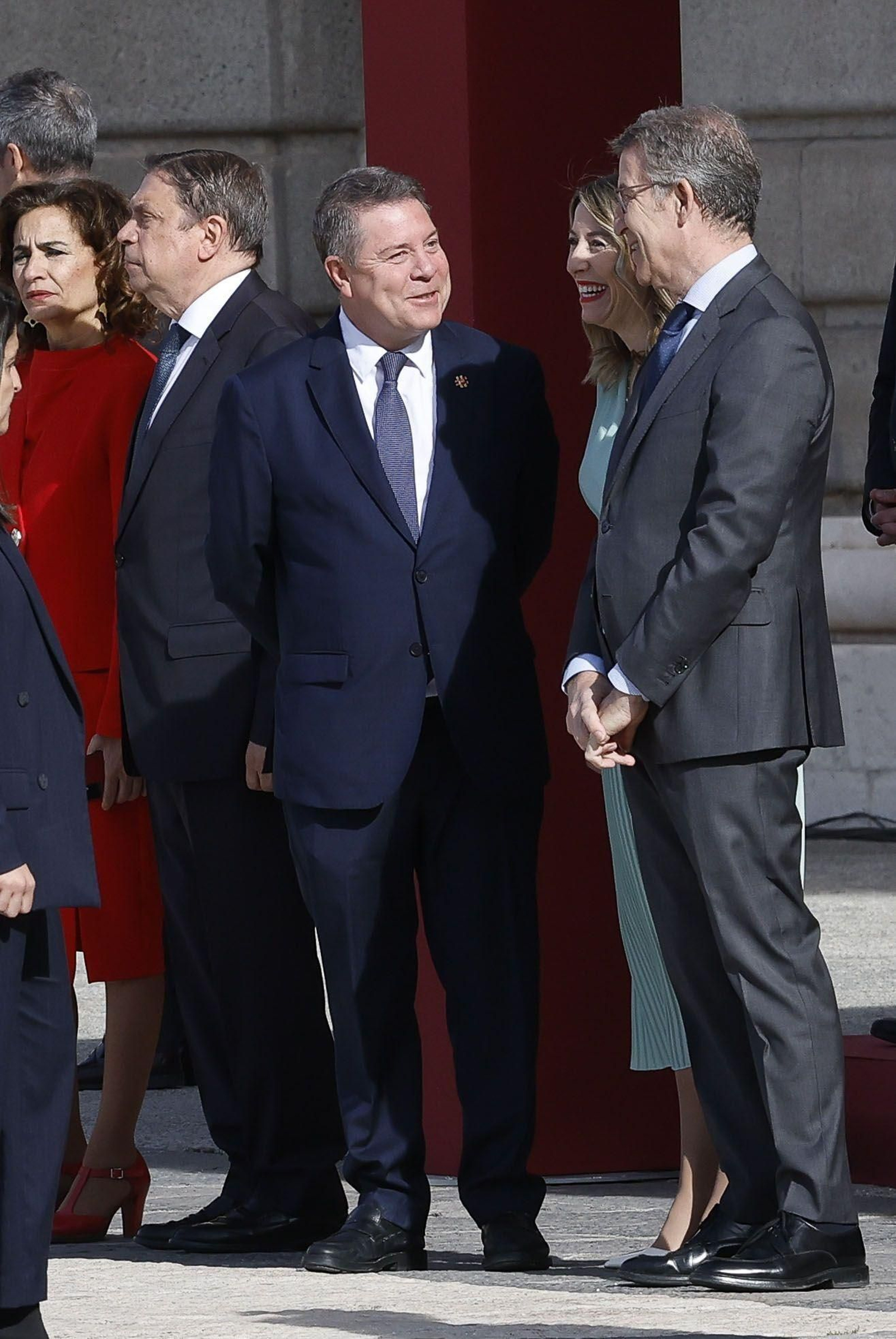 Los Reyes presiden los actos del bicentenario de la Policía Nacional