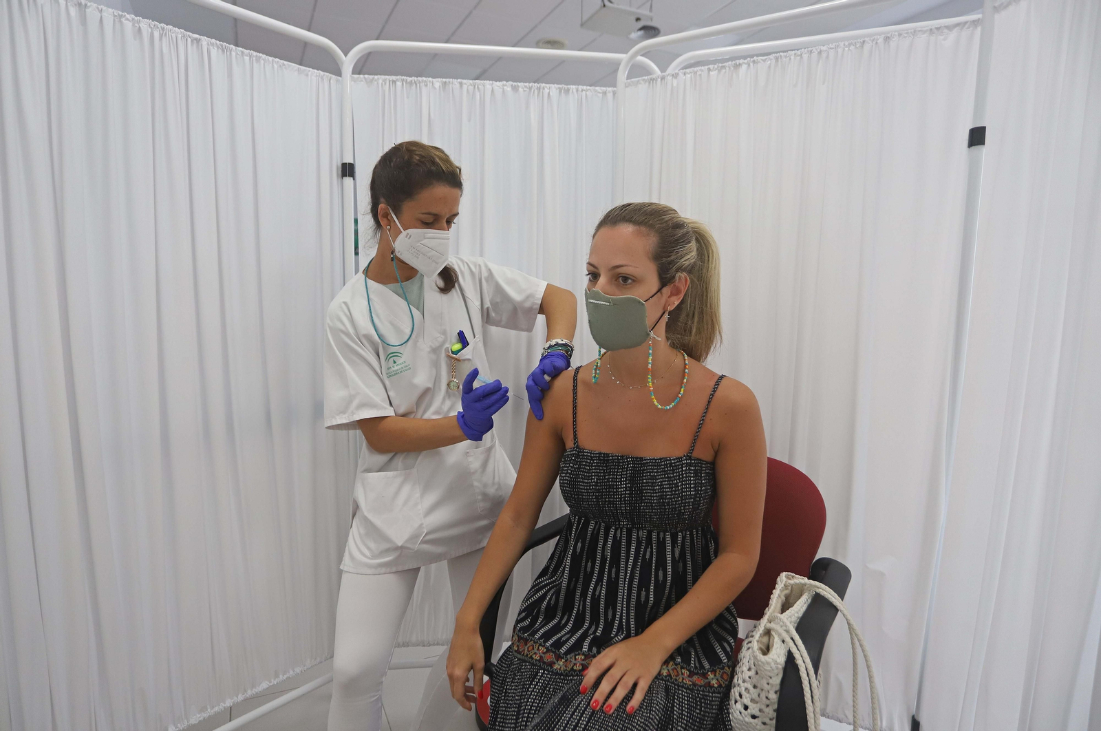 Vacunación en San Roque