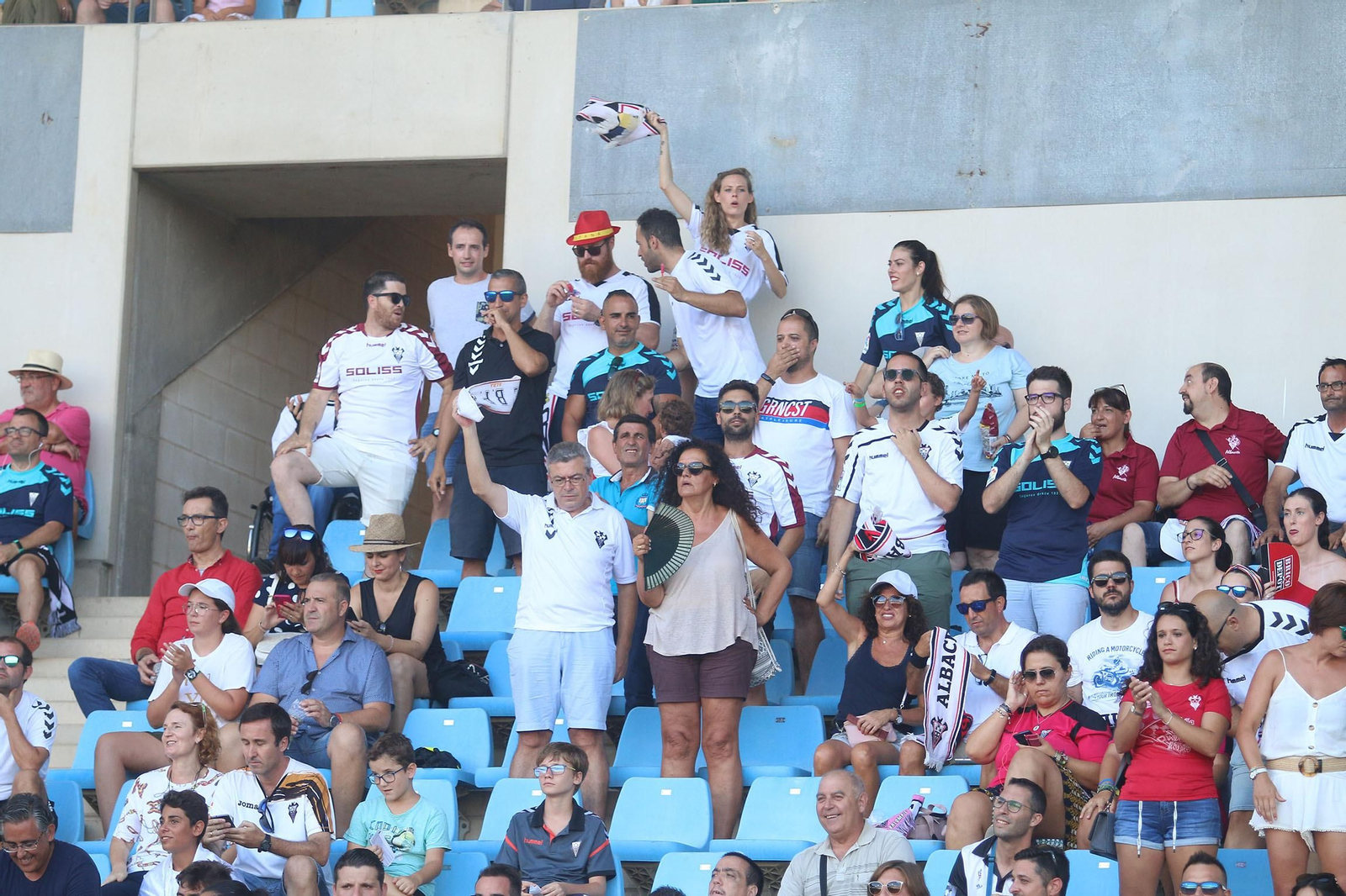 Las imágenes del UD Almería-Albacete (3-0)