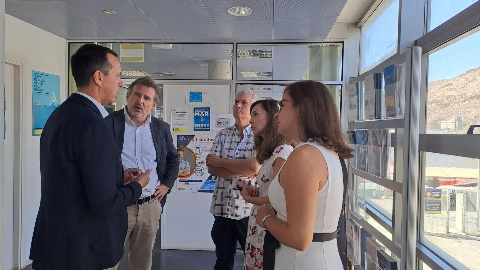 Visita de José María Martín.