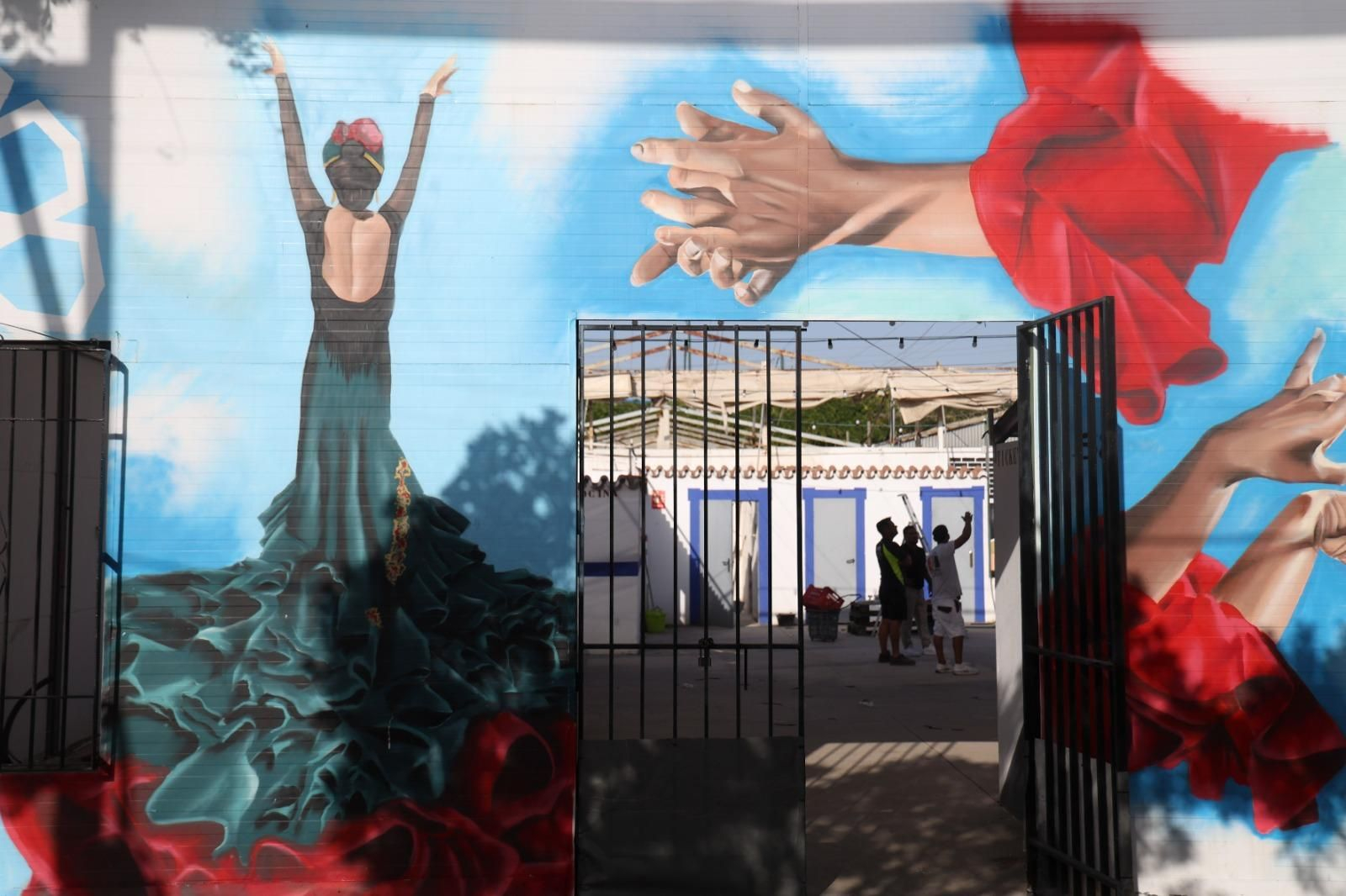 Comienza la cuenta atrás para la Feria de Málaga, en imágenes