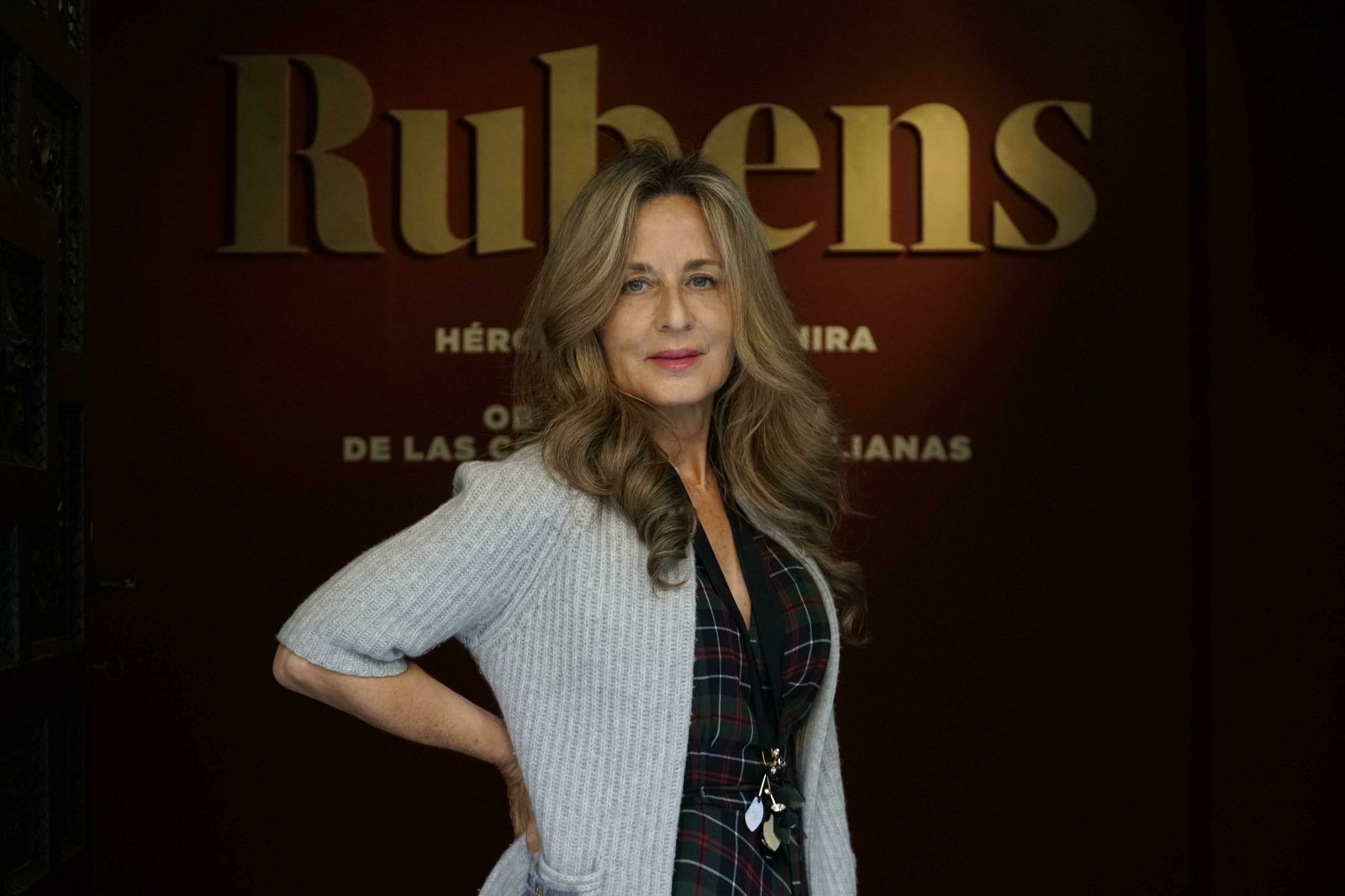 La comisaria Cristina Carrillo de Albornoz Fisac en el Palacio de Lebrija.