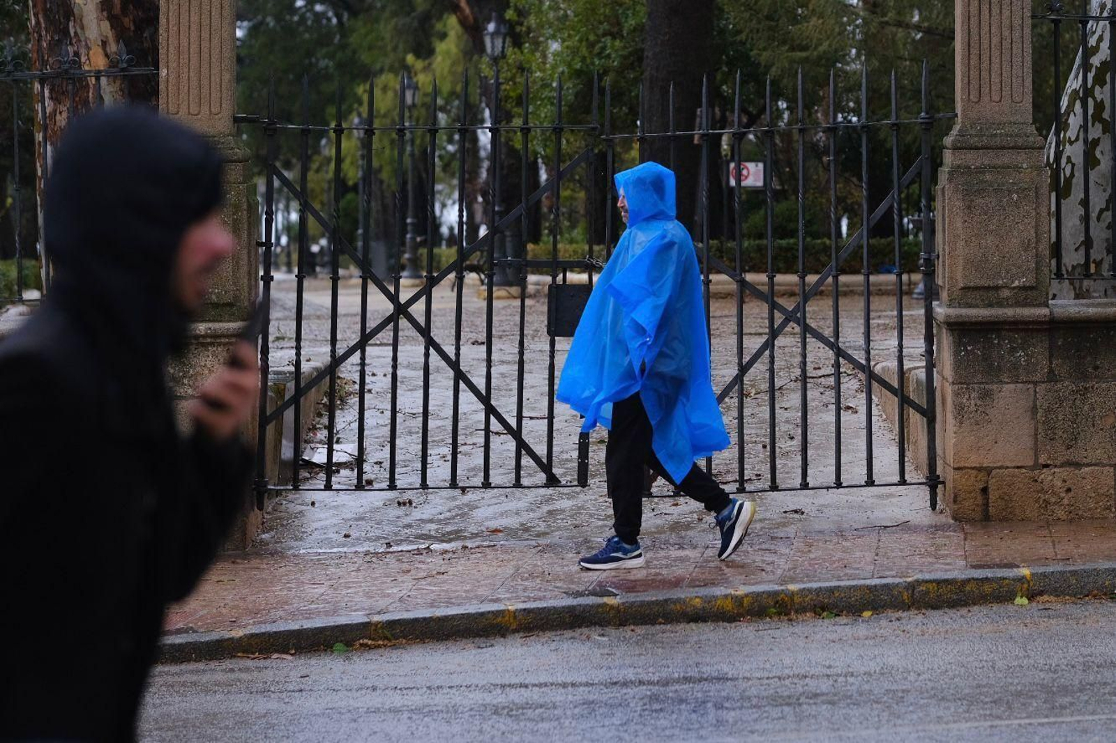 Las imágenes de la lluvia de la borrasca Karlotta en Ronda Las imágenes de la lluvia de la borrasca Karlotta en Ronda