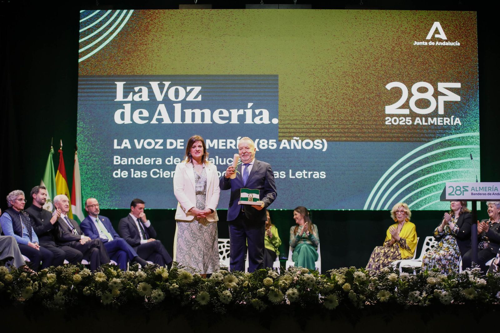 Imágenes de los Galardones "Bandera de Andalucía" en Benahadux