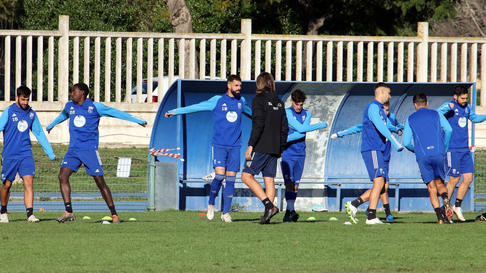 Xerez CD vuelve a entrenar en el anexo de Chapín 11 años después