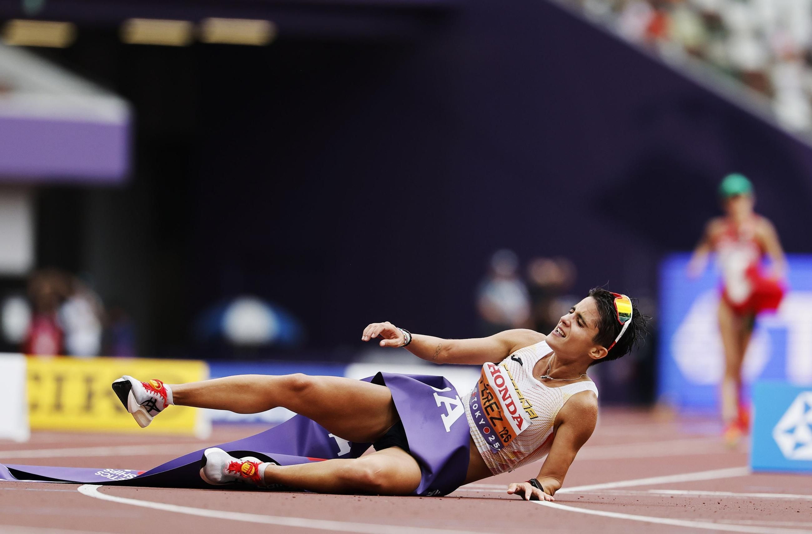 Las mejores imágenes del nuevo oro de María Pérez