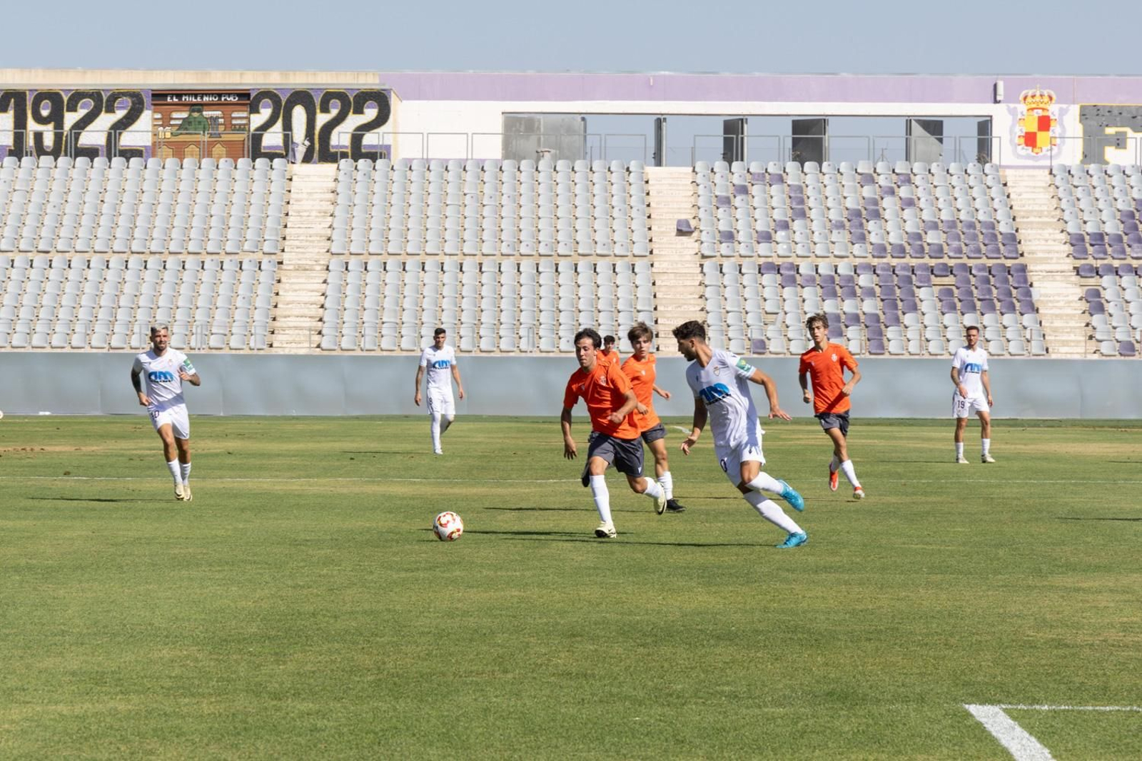 El amistoso entre Real Jaén y su juvenil de Liga Nacional, en imágenes