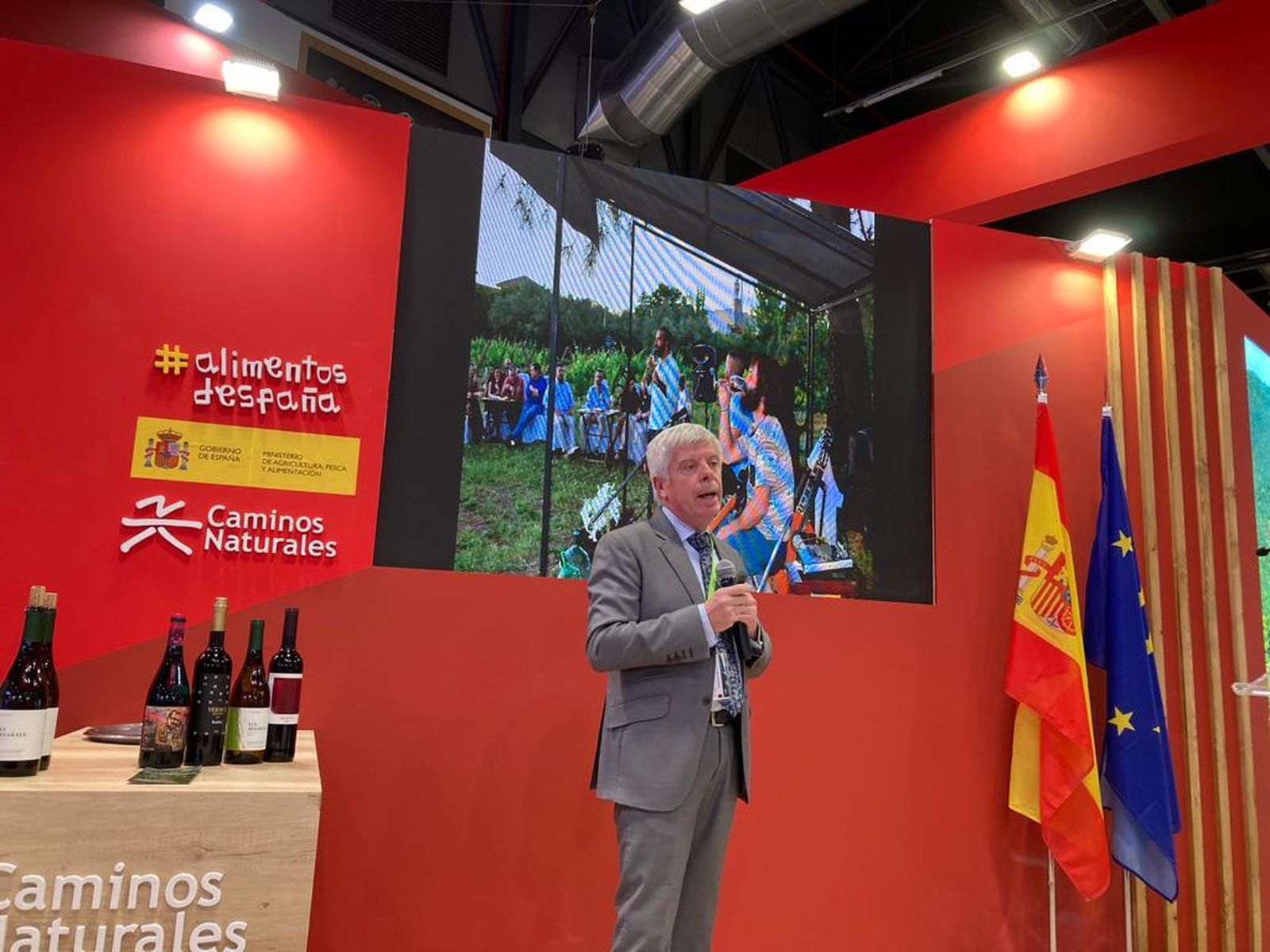 Presentación de Bodegas Robles en Fitur.