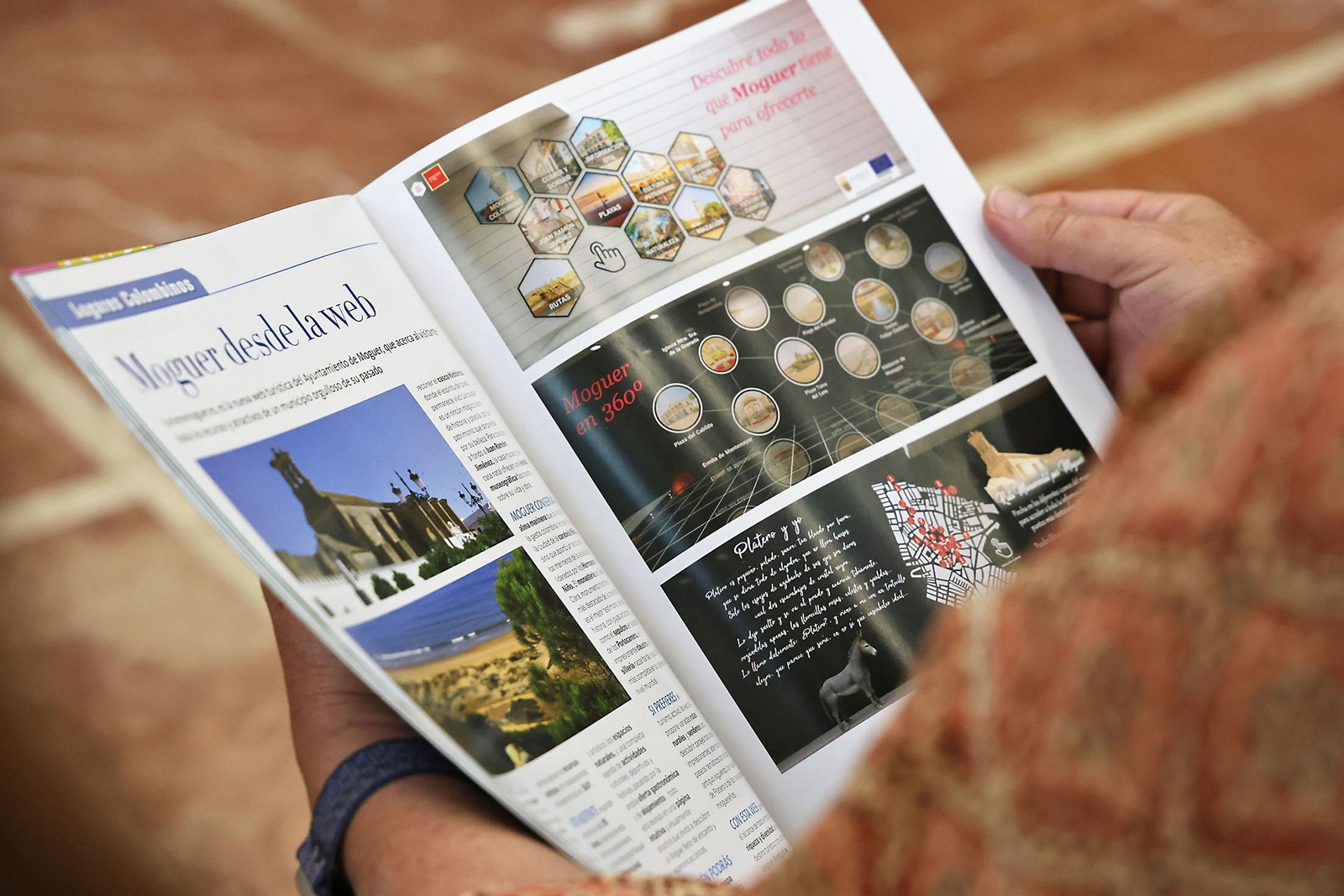 Imágenes de la presentación de la revista de Turismo "Huelva Tu Destino"