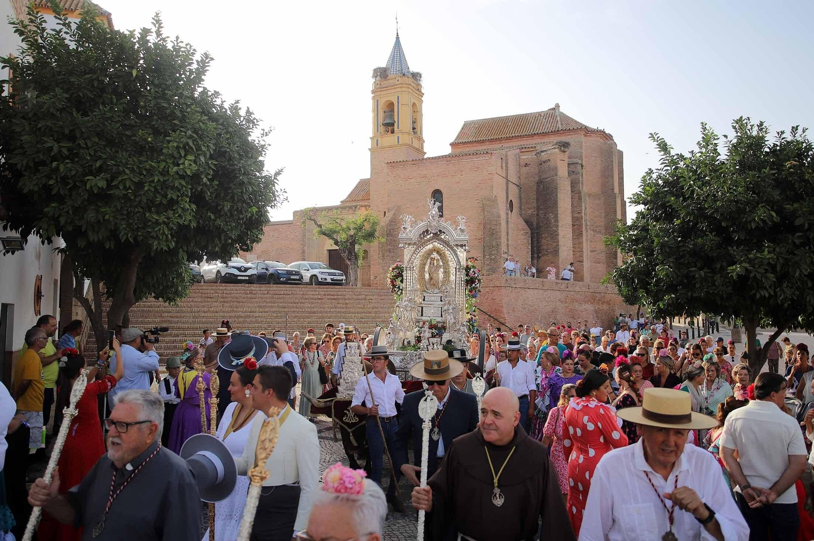 Imágenes de la Romería de la Virgen de los Milagros de Palos de la Frontera