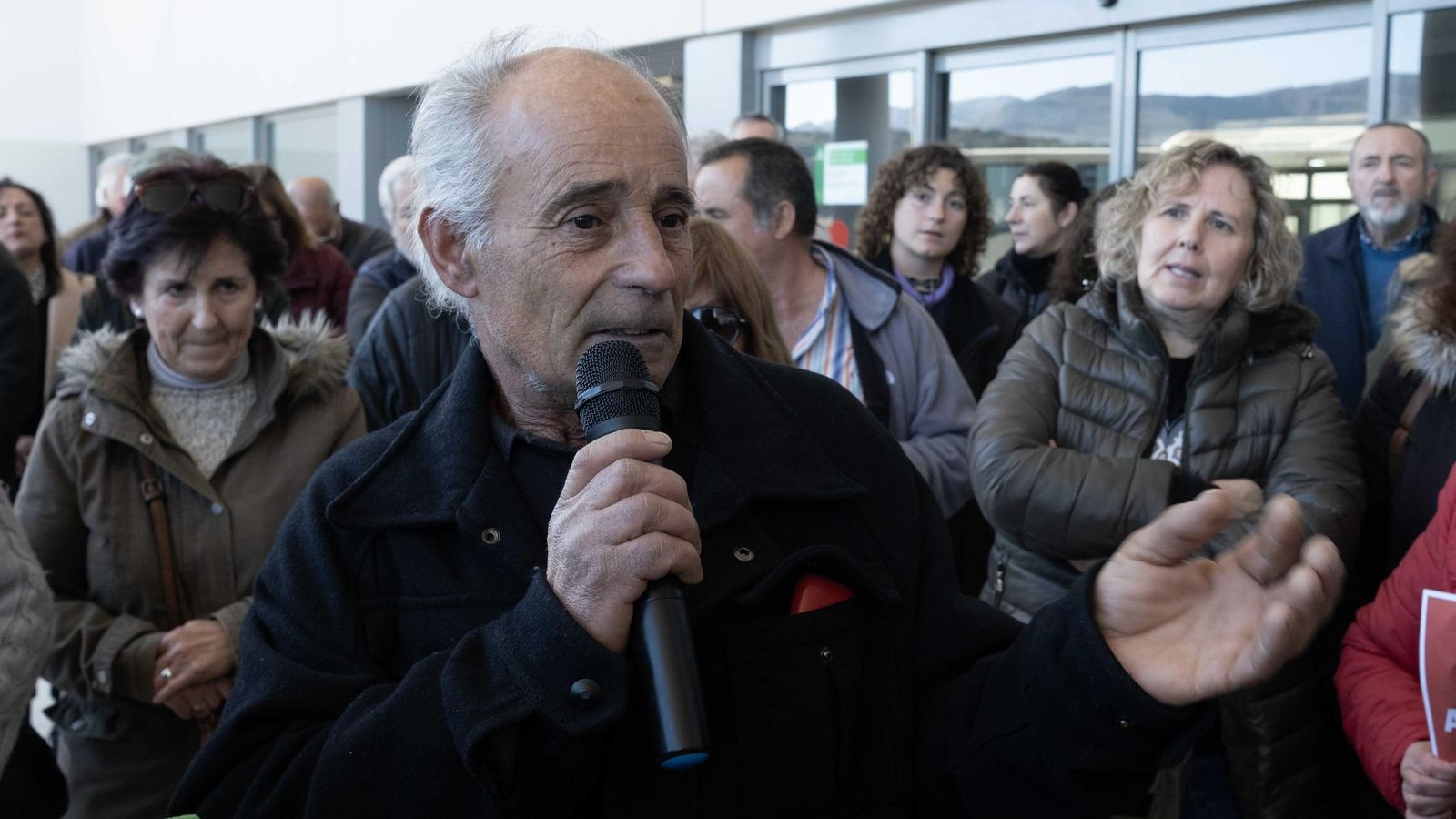 Cristóbal, vecino que sufrió un infarto en uno de los casos denunciados.