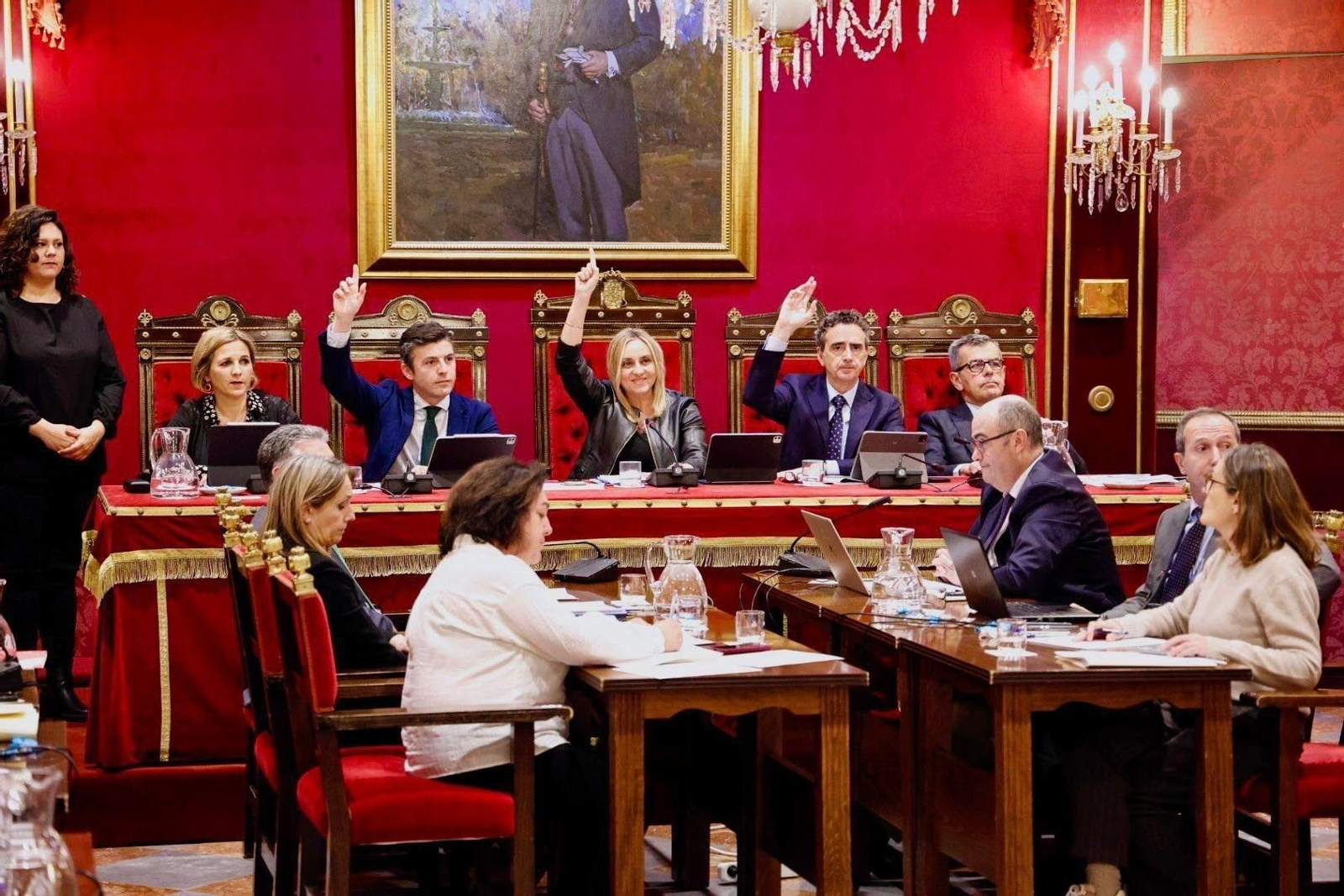Pleno del Ayuntamiento de Granada