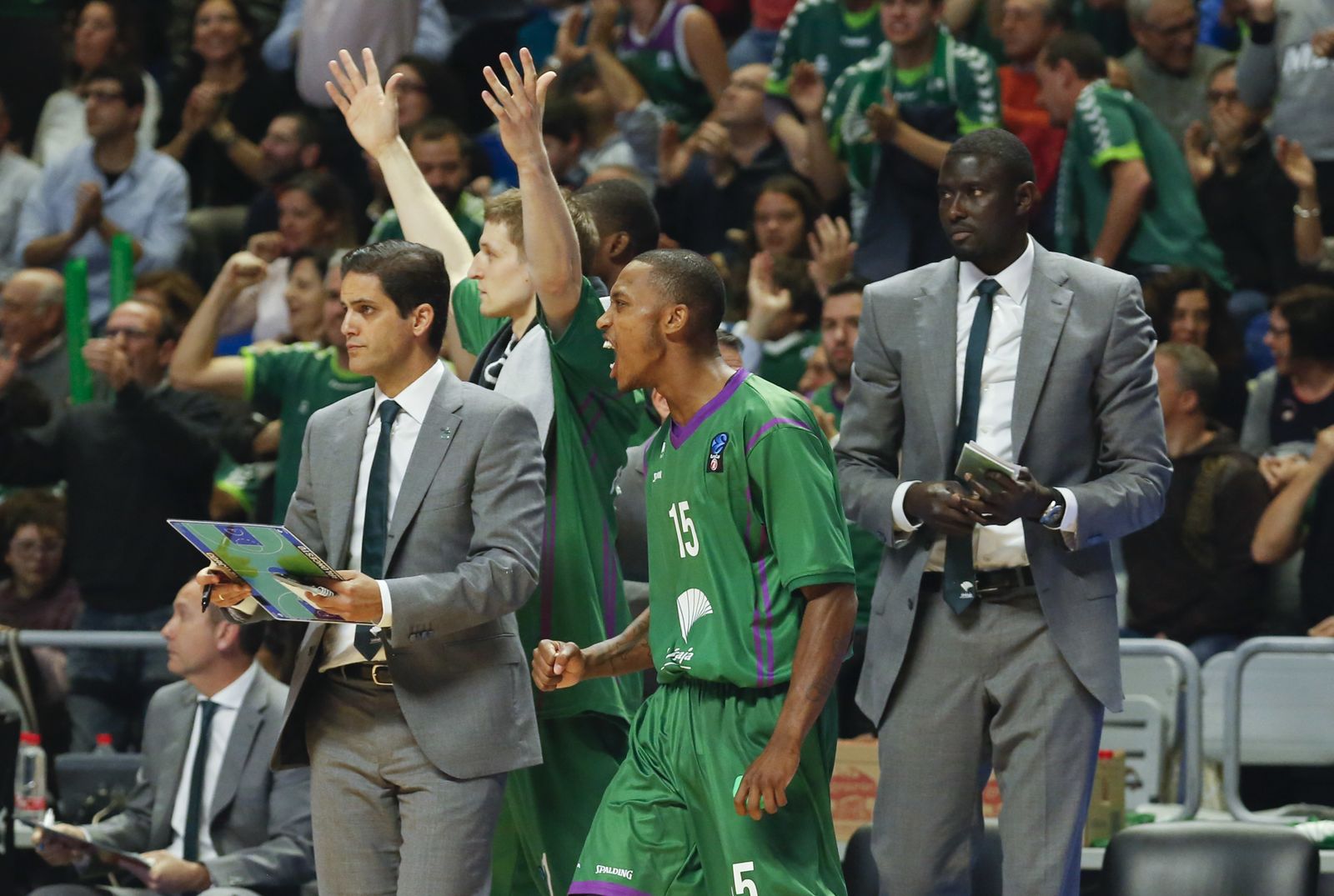 Las imágenes del Unicaja-Lokomotiv