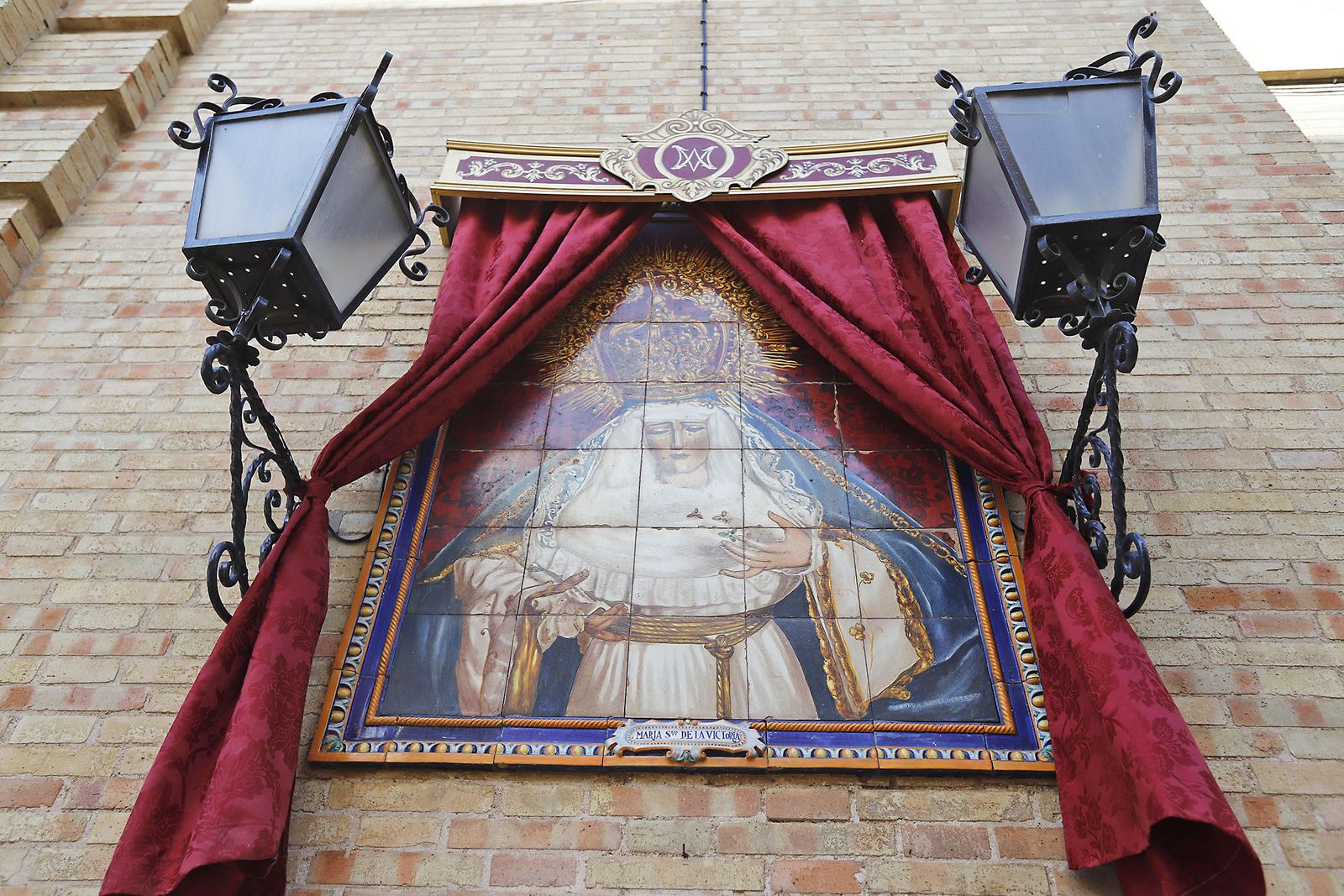 La Virgen de La Victoria regresa a la Parroquia del Sagrado Corazón de Jesús