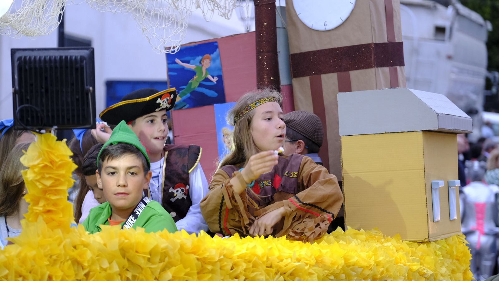 Las mejores imágenes de las carrozas de las fiestas de Canjáyar