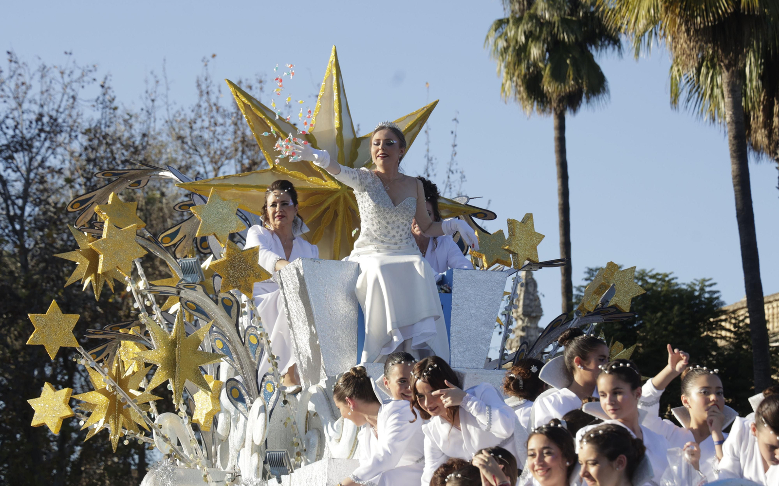 Las imágenes de la Cabalgata de los Reyes Magos en Sevilla