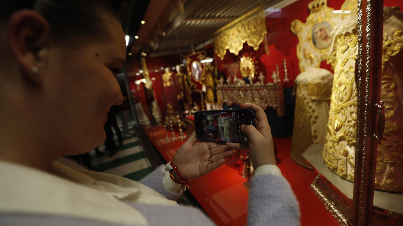 La exposición de Semana Santa en El Corte Inglés de Algeciras