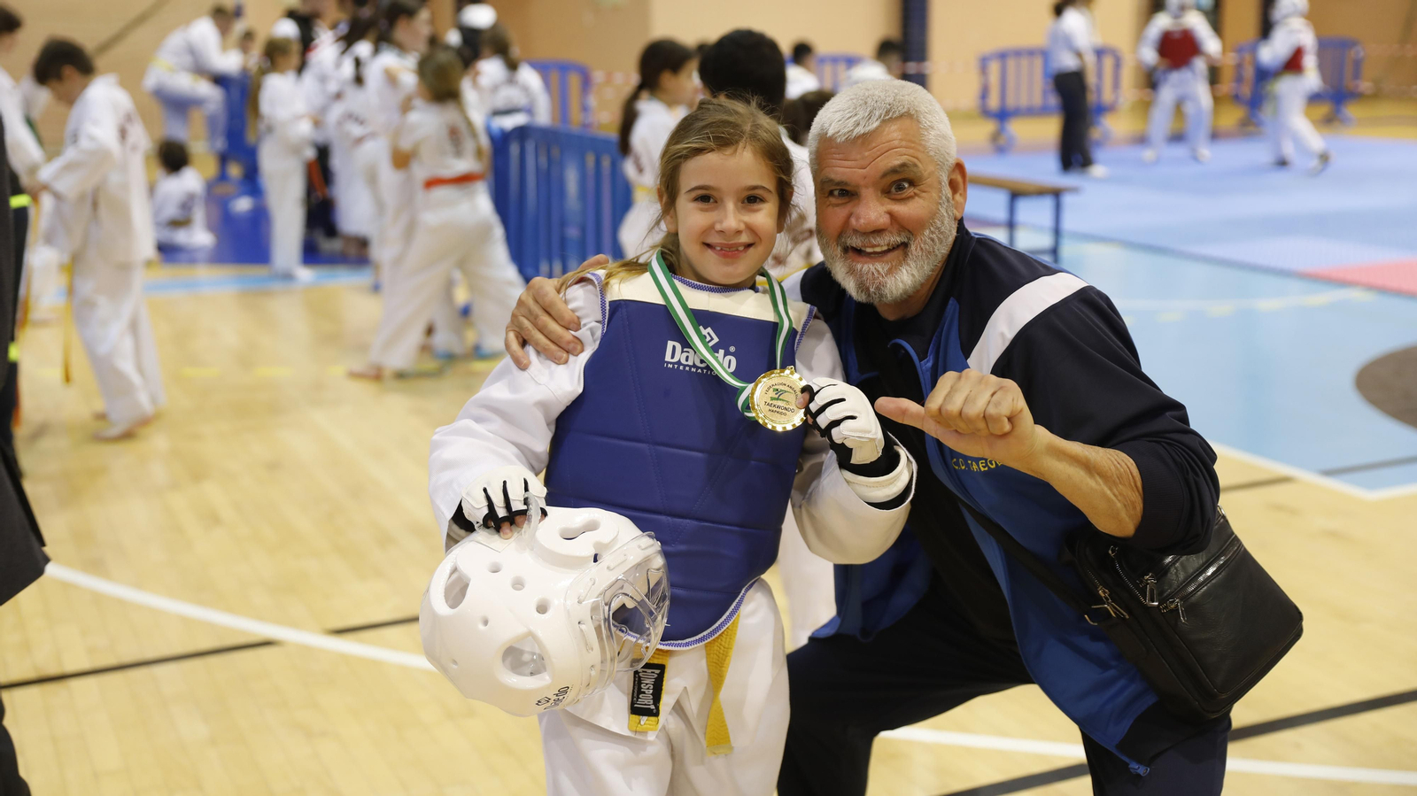 Jornada de torneo base de taekwondo olímpico