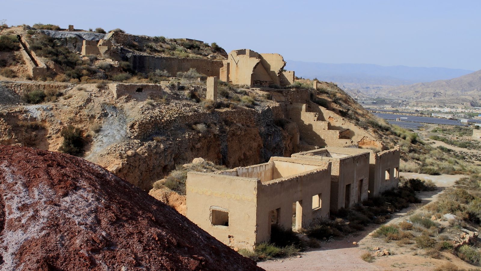 Minas de Las Balsas de Gádor. Patrimonio Minero de Andalucía occidental