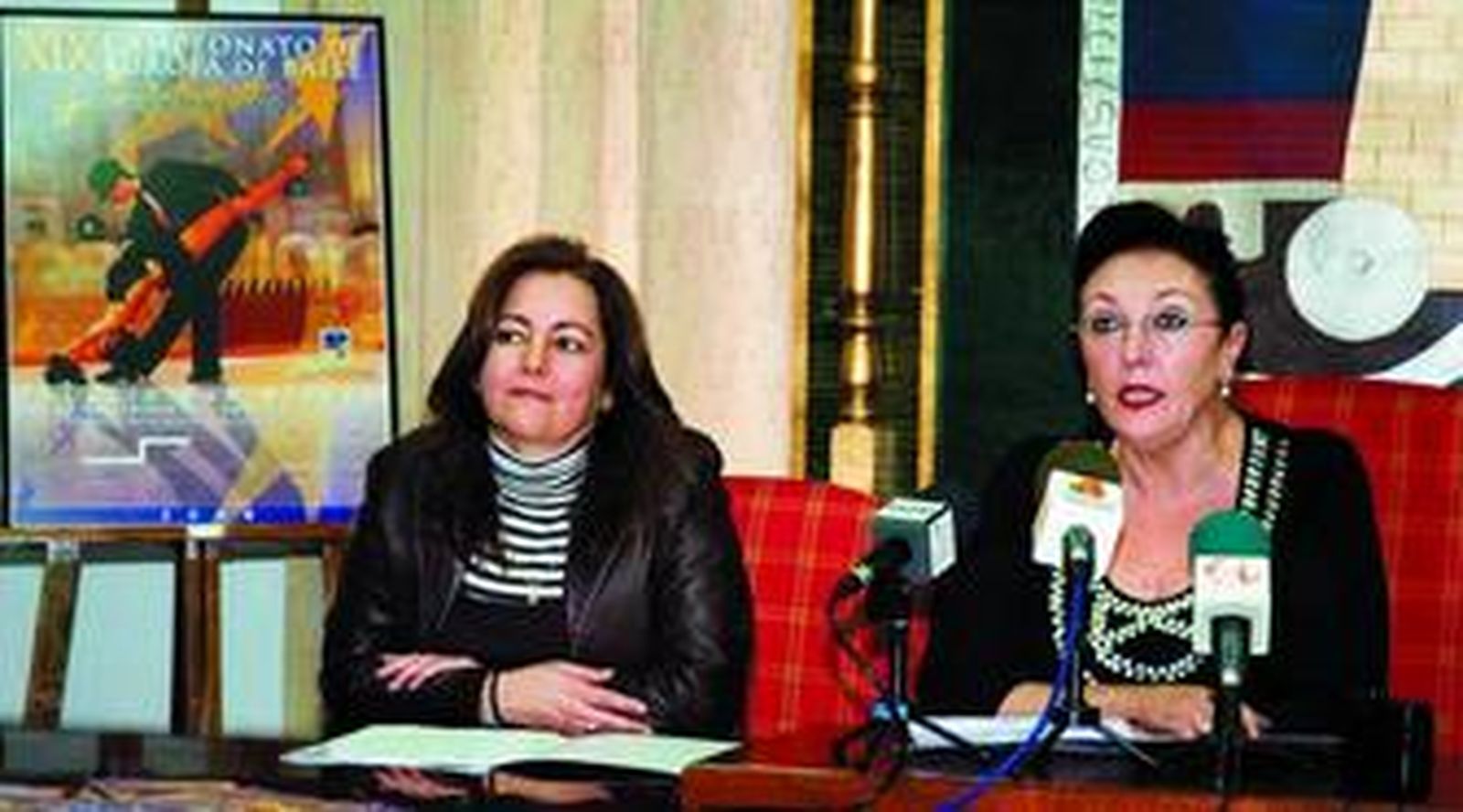 Momento de la presentación de una nueva edición del Campeonato de Europa de Baile, en Torremolinos.