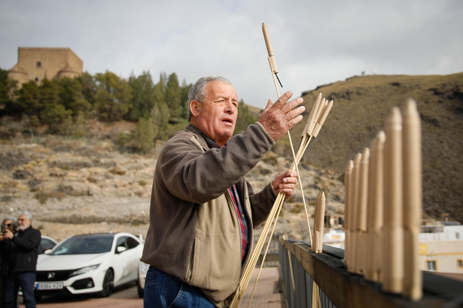 Última guerrilla en Gérgal entre moros y cristianos.