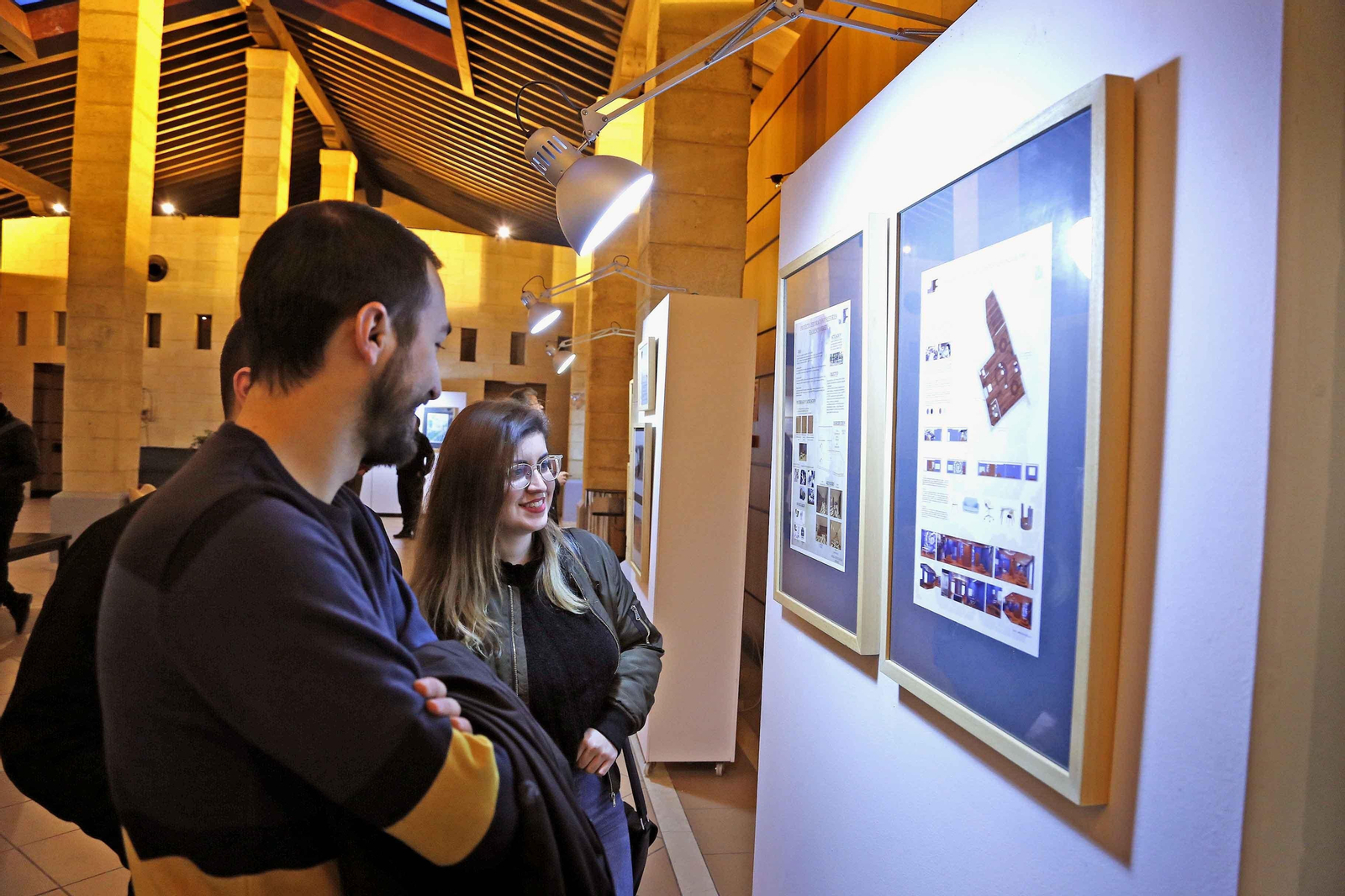 Un momento de la inauguración ayer de la cita.