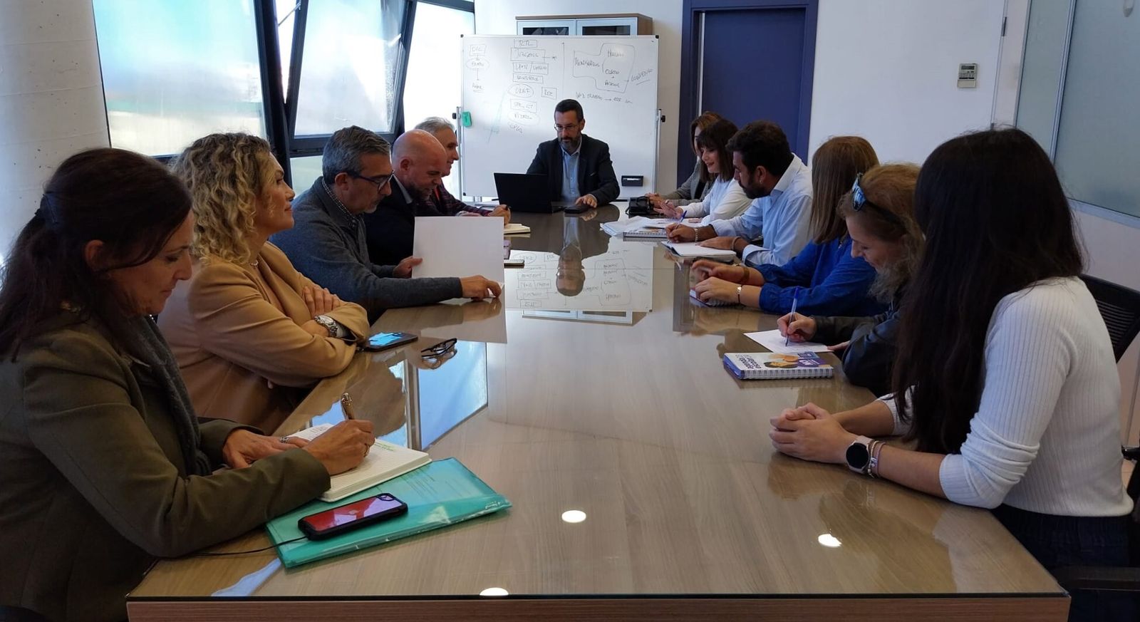 La reunión de la Comisión de seguimiento de casos de violencia de género.