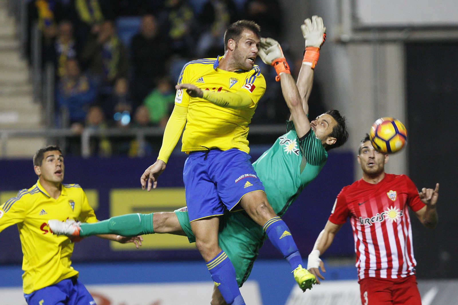 El Cádiz-Almería, en imágenes