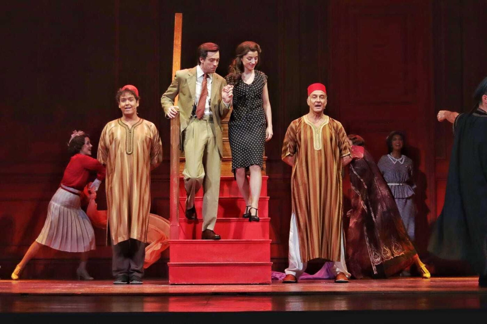 El musical 'El tiempo entre costuras', en el Teatro Cervantes hasta 10 de septiembre, en imágenes