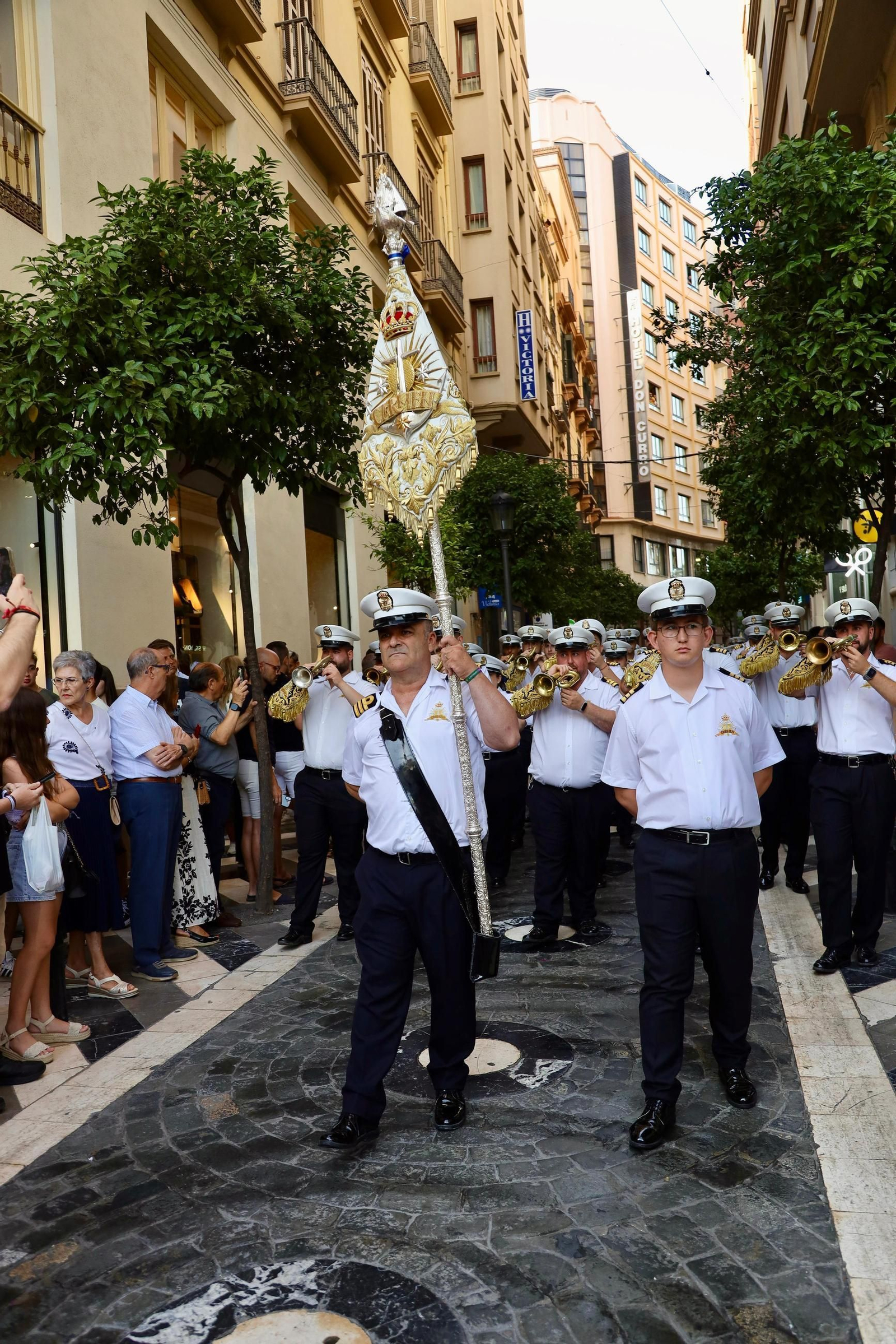La procesión de los Santos Patronos de Málaga, en fotos