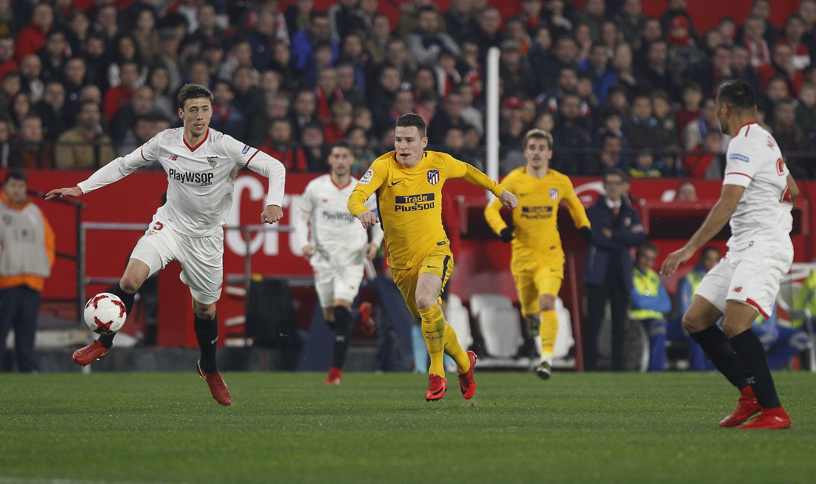 El Sevilla FC-Atlético de Madrid de Copa, en imágenes