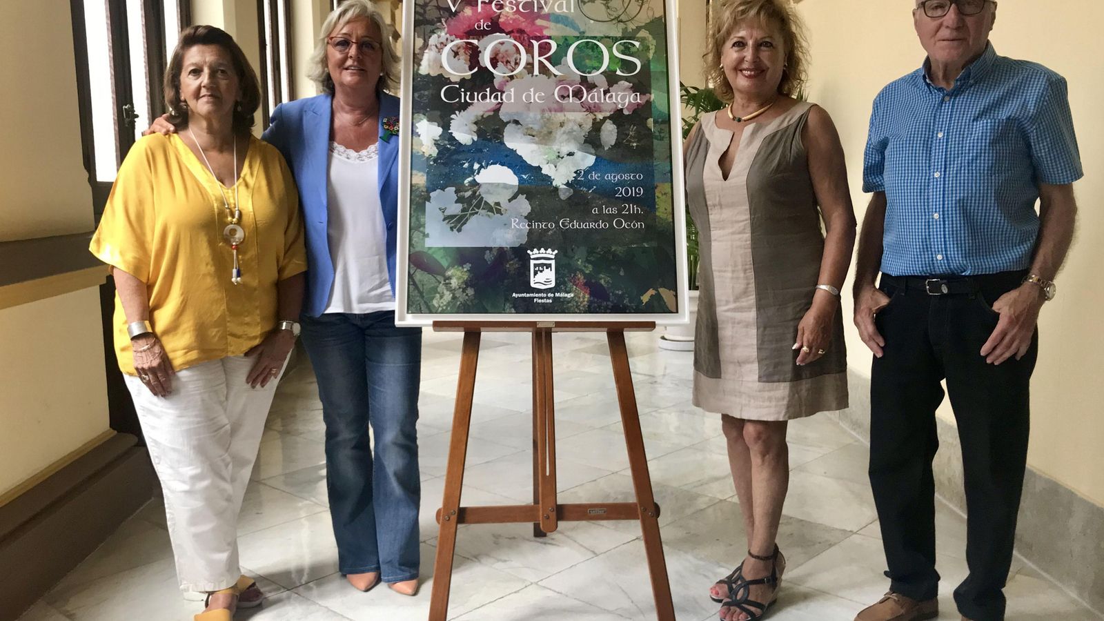 Presentación del Festival de Coros de Málaga.