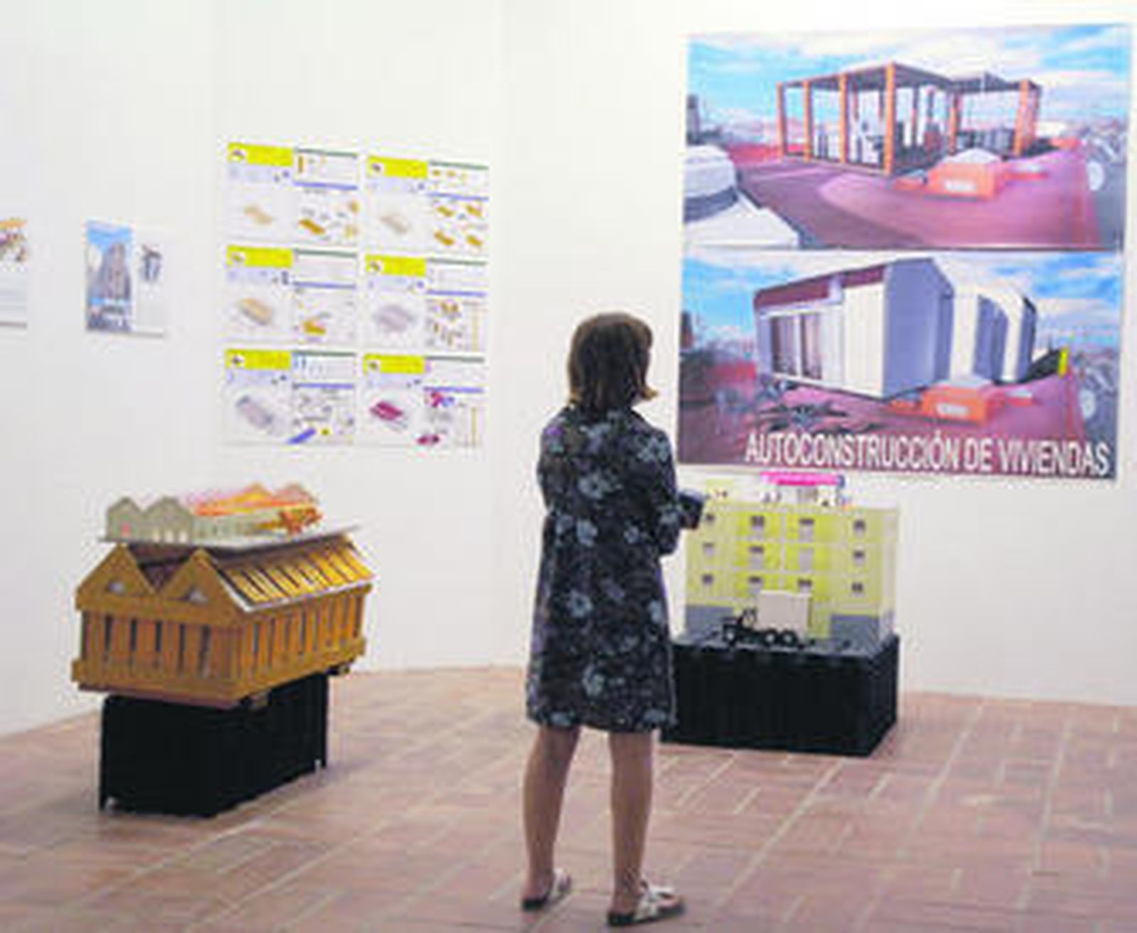 Aspecto del interior del edificio de la calle Goyeneta.