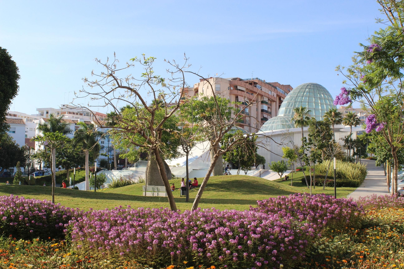 Vista general del Orquidiario de Estepona.