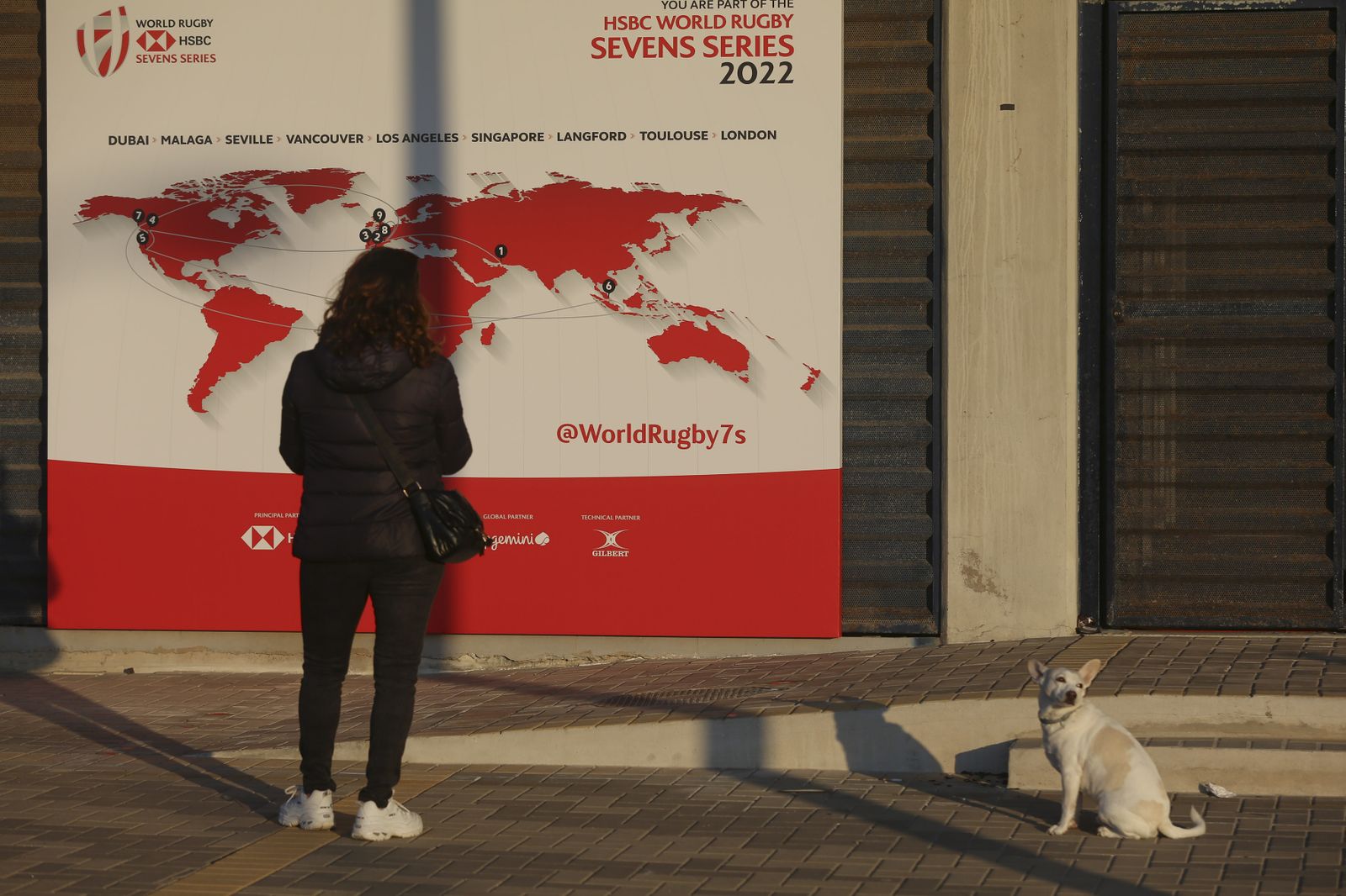 Los preparativo en el Ciudad de Málaga las HSBC World Rugby Sevens Series